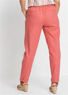 Pantaloni in misto lino, bonprix