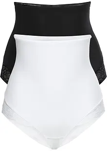 Culotte con effetto modellante leggero (pacco da 2), bonprix