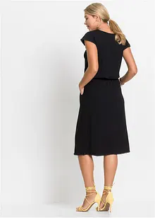 Abito midi in jersey di viscosa elasticizzata, bonprix