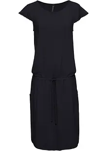 Abito midi in jersey di viscosa elasticizzata, bonprix