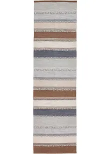 Tappeto kilim a righe in colori naturali delicati, bonprix