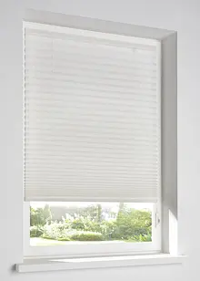 Tenda plissettata semioscurante con velcro adesivo, bonprix