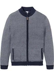 Cardigan con colletto alto, bonprix