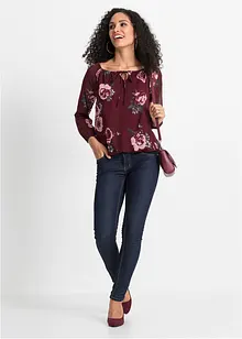 Blusa con coulisse, bonprix