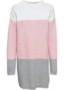 Maglione lungo a righe, bonprix