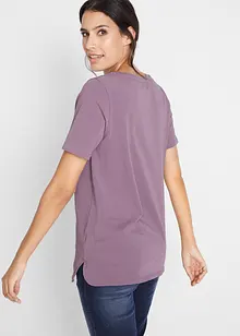 T-shirt con scollo a V profondo, bonprix