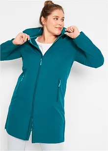 Giacca lunga in softshell idrorepellente, bonprix