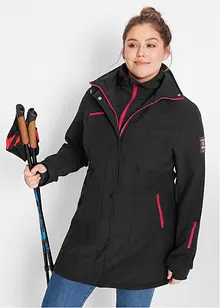 Giacca 2 in 1 in softshell elasticizzato, bonprix