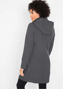 Giacca lunga in softshell idrorepellente, bonprix