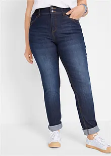 Jeans elasticizzati  comfort a vita alta, slim, bonprix