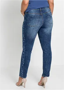 Jeans skinny elasticizzati, a vita media, bonprix