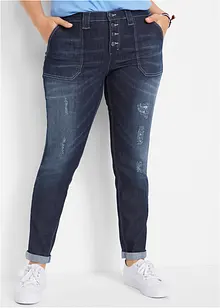 Jeans elasticizzati comfort, boyfriend, bonprix