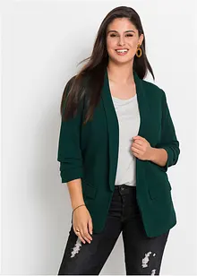 Blazer lungo con maniche drappeggiate, bonprix