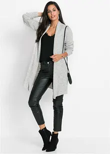 Cardigan con collo a scialle, bonprix