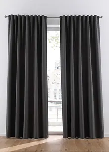 Tenda termica con retro in morbido pile, anche extra lunga (pacco da 1), bonprix