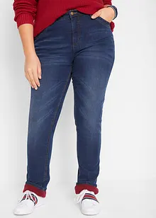 Jeans elasticizzati straight, vita alta, bonprix