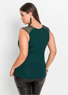 Top con pizzo, bonprix