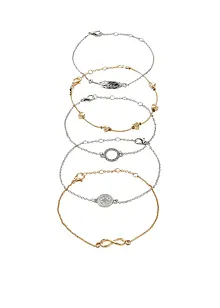 Braccialetti (set 5 pezzi), bonprix