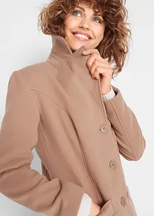 Cappotto lungo in simil lana, bonprix