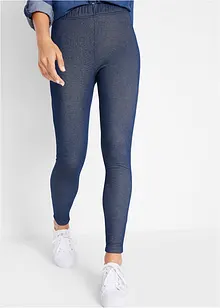 Leggings termici morbidi effetto jeans, bonprix