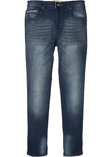 Jeans elasticizzati slim fit, straight, bonprix