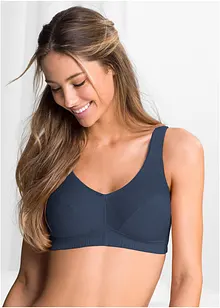 Reggiseno senza ferretto  con cotone biologico (pacco da 2), bonprix