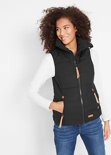 Gilet imbottito a collo alto, bonprix