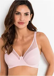 Reggiseno con ferretto e mesh (pacco da 2), bonprix