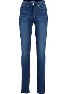 Jeans slim elasticizzati, vita media, bonprix