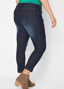 Jeans cropped slim fit, vita media, bonprix