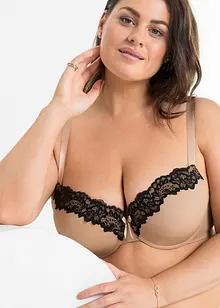 Reggiseno con coppe preformate, ferretto e poliammide riciclata (pacco da 3), bonprix