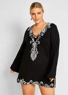 Tunica copricostume in viscosa, bonprix