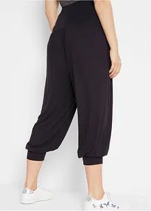 Pantaloni alla turca cropped con cinta comoda, bonprix