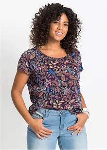 T-shirt in cotone fantasia, bonprix