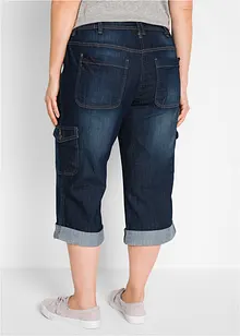 Jeans cargo elasticizzati, a vita media, bonprix