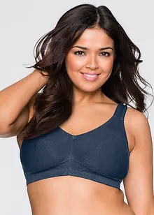 Reggiseno senza ferretto  con cotone biologico (pacco da 2), bonprix