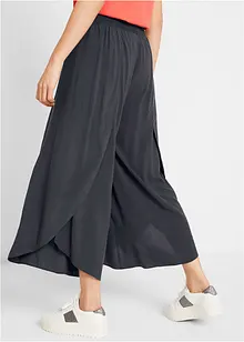 Pantaloni culotte al polpaccio con cinta comoda, bonprix