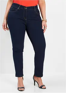 Jeans elasticizzati slim, a vita media, bonprix