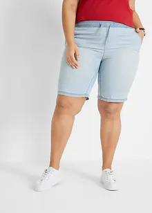 Bermuda in denim leggero con TENCEL® Lyocell e cinta comoda, bonprix