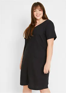 Miniabito in misto lino, bonprix