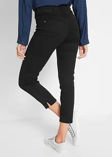 Jeans con cinta comoda slim fit, a vita media, bonprix