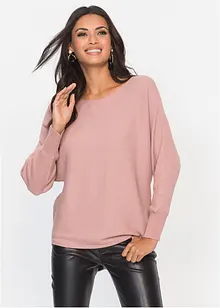 Maglione oversize a costine, bonprix