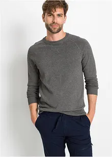 Maglione in filato fine di puro cotone (pacco da 2), bonprix