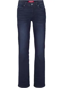 Jeans elasticizzati bootcut, vita media, bonprix