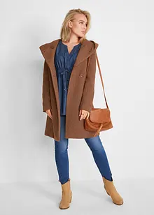 Cappotto corto in misto lana, bonprix