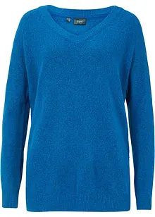 Maglione oversize con scollo a V, bonprix