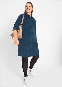 Abito in velluto elasticizzato, bonprix