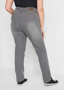 Jeans elasticizzati  comfort a vita alta, slim, bonprix