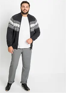 Cardigan norvegese con cotone, bonprix