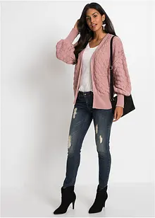 Cardigan con trafori, bonprix